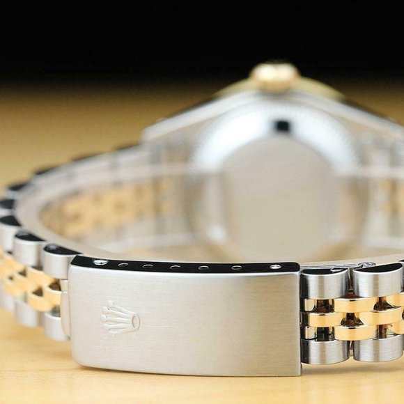 Sale! Rolex Ruby Diamond Gold Date Ladies Watch main image 6